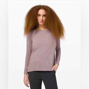 Women’s Lululemon Back in Action Long Sleeve - Size 4